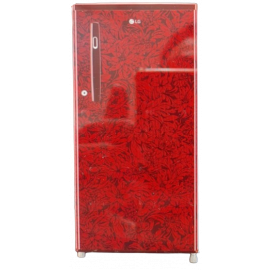 LG 185 L Direct Cool Single Door Refrigerator  (Floral Graphite, GL-D199OFRB)