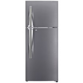 LG 260 L Frost Free Double Door Top Mount 3 Star Convertible Refrigerator  (Dazzle Steel, GL-S292RDSX)