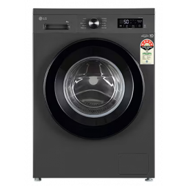 LG 8KG Front Load Washing Machine, Inverter Direct Drive, Middle Black, FHB1208Z2M