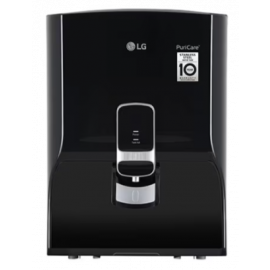 LG 8L RO + Carbon Filter Water Purifier , Stainless Steel Tank , Solid Black,WW131NP