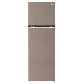 LG 246 L 3 Star Smart Inverter Frost-Free Double Door Refrigerator (GL-S262SFSX, Fawn Steel, Convertible)