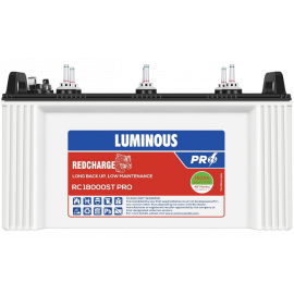 Luminous Red Charge RC 18000ST PRO 150 Ah Short Tubular Inverter Battery 