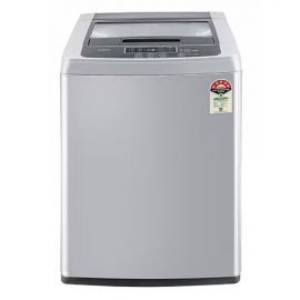 LG 6.5 Kg 5 Star Smart Inverter Fully-Automatic Top Loading Washing Machine (T65SKSF4ZD, Middle Free Silver)