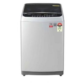 LG 7 Kg 5 Star Inverter TurboDrum Fully Automatic Top Loading Washing Machine (T70AJSF1Z, Middle Free Silver)