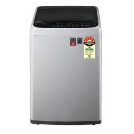 LG 8 Kg 5 Star Smart Inverter TurboDrum Fully Automatic Top Loading Washing Machine (T80SPSF1Z, Punch + 3, 2023 Model, Middle Free Silver)