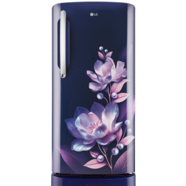 LG 201 L 3 Star Direct-Cool  Inverter Single Door Refrigerator (GL-D211HBMD, Base stand with drawer)