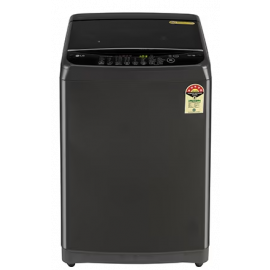 LG 8 kg Fully Automatic Top Load with In-built Heater Black  (T80AJMB1Z)