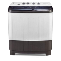 Voltas Beko 8 kg Semi-Automatic Top Loading Washing Machine (WTT80DGRT, Gray)
