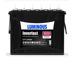 Luminous Battery ILTT 32060 with 300Ah Capacity Delivering 2X performance