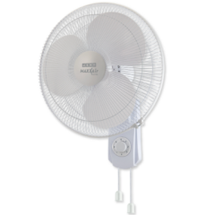 USHA Maxx Air Ultra Wall Fan | 400MM Sweep Size | 1350_RPM | Aerodynamic Blade Design for High Air Delivery, Anti - Rust Protection