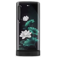 LG 185 L Direct Cool Single Door 3 Star Refrigerator with Base Drawer with Moist 'N' Fresh  (Emerald, GL-D201AELU)