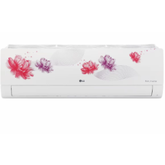 LG 1.5 Ton 5 Star DUAL Inverter Split AC AI+ Convertible 6-in-1 Cooling ,VIRAAT Wifi Enabled Floral Design