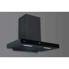 Kaff ASHPRO DHC 75 | Filter-Less | Speed Gesture Control | Dry Heat Auto Clean Wall Mounted Chimney (Black)
