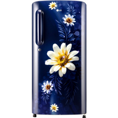 LG 185 L 3 Star Direct-Cool Single Door Refrigerator (GL-B201ABHD, Moist 'N' Fresh)