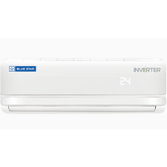 Blue Star 2 Ton 5 Star Split AC (Copper, Convertible 5 in 1 Cooling, 4 Way Swing, Multi Sensors, Dust Filter, Blue Fins, Self Diagnosis, White)