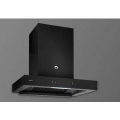 KAFF 60 cm 1250 Nm³/h Auto Clean Chimney (CASTO DX DHC 60, Black, Touch Control, With Installation Kit)