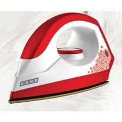 Usha EI 3302 Gold 1100-Watt Lightweight Dry Iron (Gold and Velvet Red)