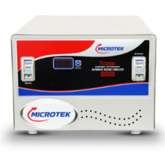 Microtek Digital Automatic Voltage Stabilizer EML 10090 with Digital Display and Auto Start  Mainline Stabilizers For Mains