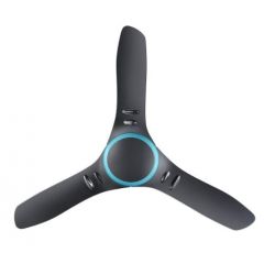 USHA EX9 1200mm Ceiling Fan, High Speed, Dust Resistant (Midnight Black)