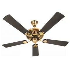 Usha Fontana Maple 1250mm Ceiling Fan with Decorative Lights (Antique Brass)