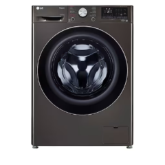 LG 12/7Kg Front Load Washer Dryer, AI Direct Drive™, Platinum Black