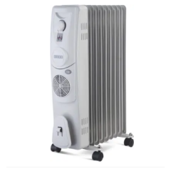 USHA 4209 F PTC Oil Filled Room Heater | Efficient Heating Solution For Winter Season