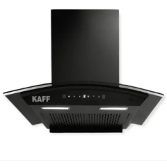 Kaff MAINZ DHC 60| Filter Less | Dry Heat Auto Clean Wall Mounted Black 1180 CMH Chimney