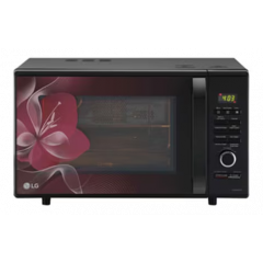LG 28 L Convection Microwave Oven  (MJ2887BWUM.DBKQILN, Floral)