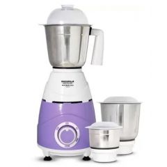 MAHARAJA WHITELINE MX-246 MIXTRON DLX 750 Mixer Grinder (3 Jars, White and Voilet)