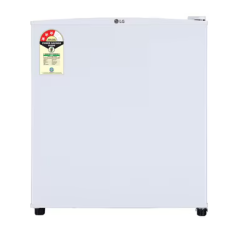LG 43 L Single Door Refrigerator, Mini Bar, Direct Cool, Polypropylene Shelf 3 Star, GLD0536VRSW Super White
