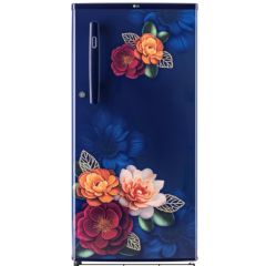 LG 185 L  3 Star Direct-Cool Single Door Refrigerator (GL-B199OBKD,Fast Ice Making)