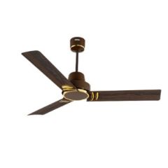 USHA PHI 5 Star 1200 mm, BLDC, 3 Blade Ceiling Fan (Sepia Brown)