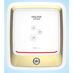Voltas Electric Water Heater Crysta 5 Star Water Heater | GOLDEN - 15Litres (2000 W)
