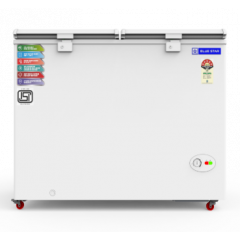 Blue Star 330 L Hard Top Deep Freezer  (White, CF4-330NC, 4 Star)