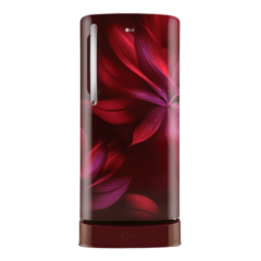 LG 201 L 3 Star Direct-Cool  Inverter Single Door Refrigerator (GL-D211HSAD, Base stand with drawer)