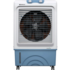 HAVELLS Koolaire-X 51 Litres Desert Air Cooler with Castor Wheels (Evaporative Cooling Technology, Light Blue & White)