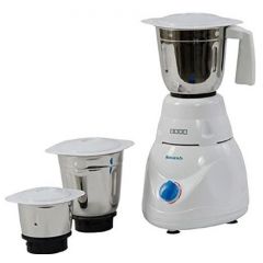 Usha Smash Mixer Grinder (MG-2853) 500-Watt 3 Jars (White)