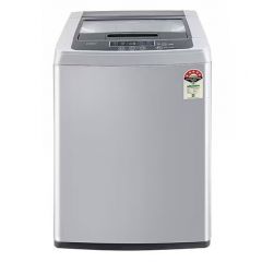 LG 6.5 Kg 5 Star Smart Inverter Fully-Automatic Top Loading Washing Machine (T65SKSF4ZD, Middle Free Silver)