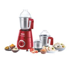Usha Thunderbolt Mixer Grinder 800-Watt 3 Jars with Copper Motor(Red)