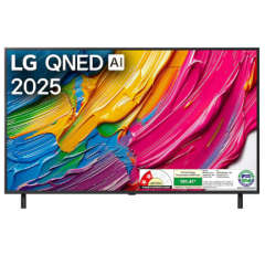 LG 55 Inch TV 139cm QNED 8AA Smart TV with α7 AI Processor 4K Gen8, Filmmaker Mode with Dolby Atmos 55QNED8AA6A