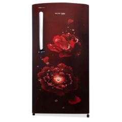 Voltas Beko 185 L, 4 Star, Single Door DC Refrigerator (Fairy Flower Wine) RDC220B / W0FWE0M000UGD
