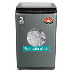 Voltas Beko 8 Kg 5 Star Top Load Fully Automatic Washing Machine (Grey,) WTL8011AU