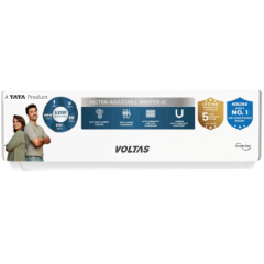 Voltas  2 Ton, 5 Star Split Air Conditioner 245 INV Vectra Plush 6200W Cooling Capacity AC designed for smarter, leaner cooling.