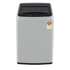 LG 7Kg Top Load 5 Star Washing Machine, Smart Inverter Motor, Middle Free Silver