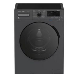 Voltas Beko 7.0kg 5 Star, Inverter, Front Load Washing Machine (WFL7012VTMP, Anthracite), Steam Wash,Stain Expert