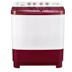 Voltas Beko 8 kg Semi-Automatic Top Loading Washing Machine (WTT80DBRT, Burgundy)