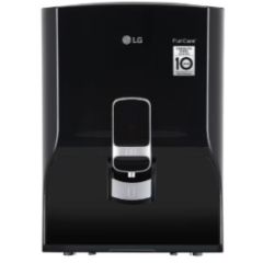 LG  8L RO + Carbon Filter Water Purifier New Model WW131NF, Stainless Steel Tank , Color Solid Black  