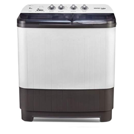 Voltas Beko 8 kg Semi-Automatic Top Loading Washing Machine (WTT80DGRT, Gray)