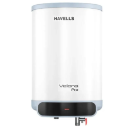 Velora+ Convertible Storage Water Heater (Geyser) 10 L White Blue