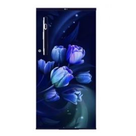 LG 185 Ltr, 1 Star, Blue Tulip Finish, Direct Cool Single Door Refrigerator GL-B199OBTB